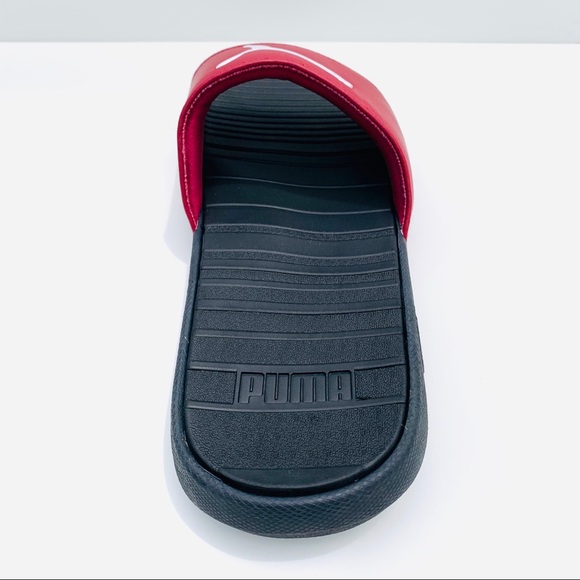 PUMA Cool Cat Men's Black, Rhubarb & White - Picture 6 of 8